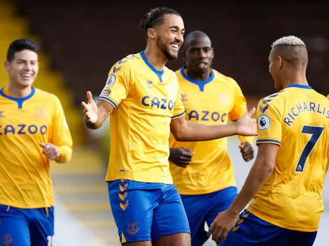 Los cuatro candidatos que tiene el Everton para rodear mejor a James en ataque