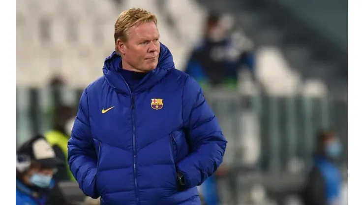 Ronald Koeman, director técnico de Barcelona.