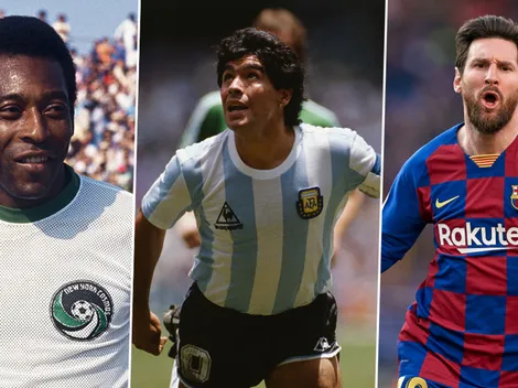 France Football armó su once ideal de toda la historia del fútbol