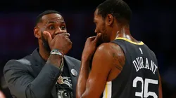 LeBron James y Kevin Durant (Foto: Getty)