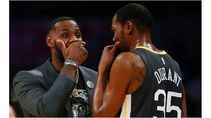 LeBron James y Kevin Durant (Foto: Getty)