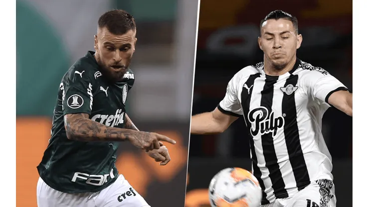 Palmeiras vs. Libertad por la Copa Libertadores.