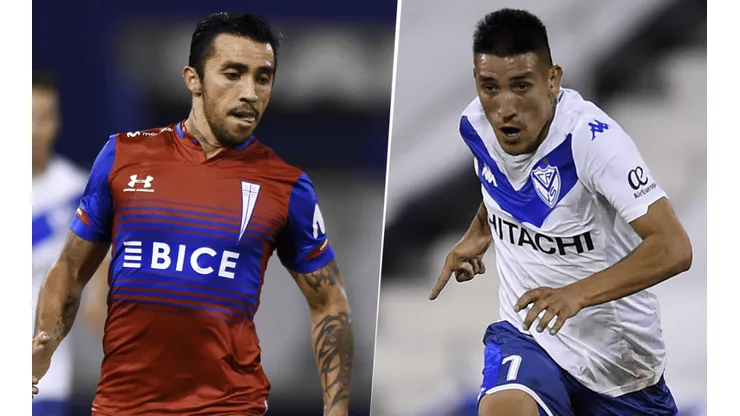 Universidad Católica vs. Vélez por la Copa Sudamericana.