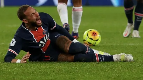 Parte médico de Neymar: PSG anunció que se trata de un esguince