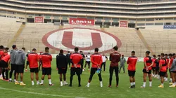 Universitario de Deportes viene entrenando en el Monumental.