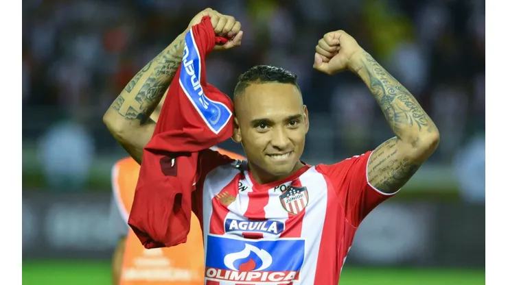 La burla de Jarlan Barrera al Junior tras la eliminación