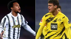 Weston McKennie y Gio Reyna