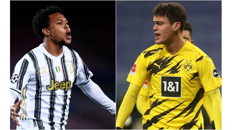 Weston McKennie y Gio Reyna