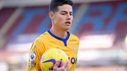 James Rodríguez, jugador del Everton de Inglaterra.