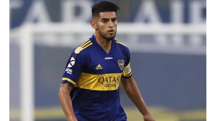 Carlos Zambrano jugó en Boca Juniors este sábado.