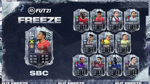 Como conseguir el nuevo SBC de Leon Bailey Freeze en el FIFA 21