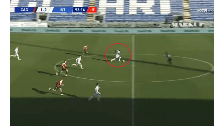 No es Bolt, es Lukaku: Romelu selló la victoria del Inter a pura velocidad