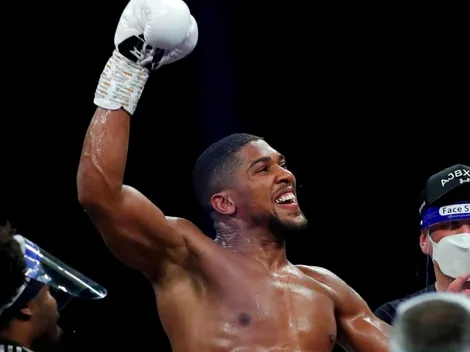 El encuentro entre Floyd Mayweather y Anthony Joshua, que acabó con Pulev