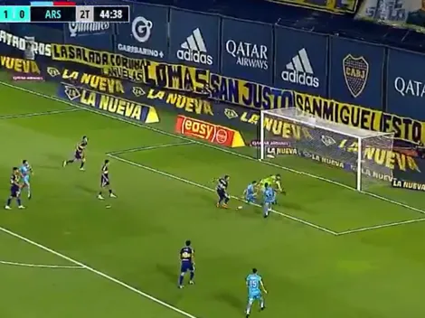 Boca se durmió y Arsenal lo empató de la mano de Pons