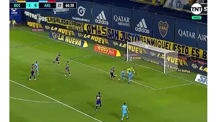 Boca se durmió y Arsenal lo empató de la mano de Pons