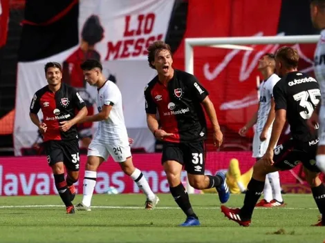 Newell's aguantó con uno menos y profundizó el mal momento de Estudiantes