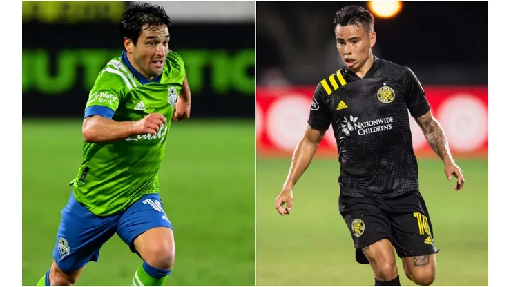 Nicolás Lodeiro y Lucas Zelarayán