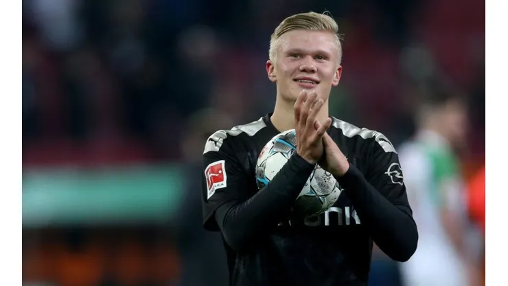 Erling Haaland, jugador de Borussia Dortmund.