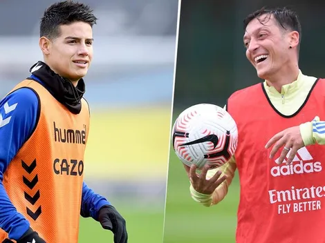 Ancelotti defendió a James de quienes dicen "será el nuevo Ozil de la Premier"