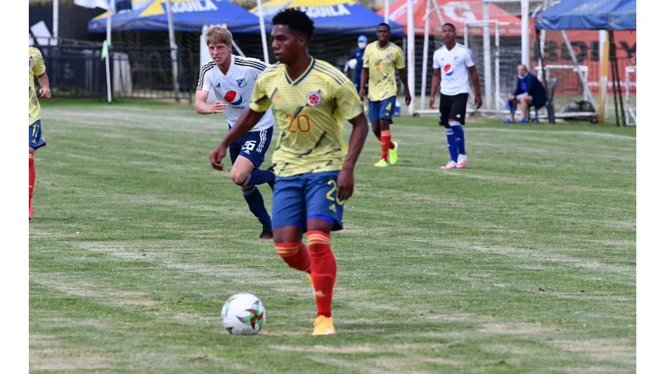 Millonarios venció a la Selección Colombia Sub-20 en partido amistoso