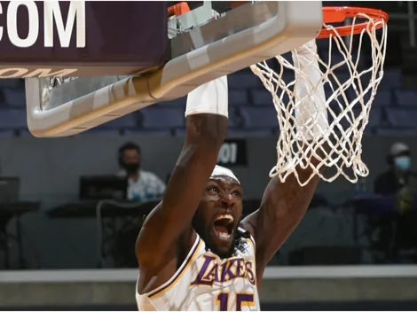 Ya siente a los Lakers: el increíble martillazo de Harrell a los Clippers