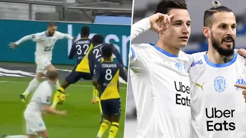 Benedetto en 10 minutos: una asistencia bárbara y un gol para Marsella