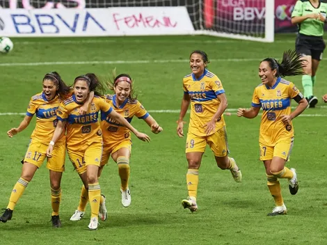 Con un gol insólito: Tigres Femenil se quedó con la final de ida ante Rayadas