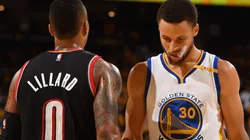 Damian Lillard y Stephen Curry
