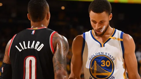 Damian Lillard y Stephen Curry