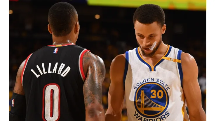 Damian Lillard y Stephen Curry