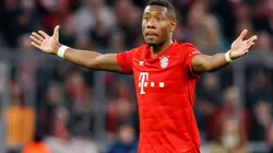 David Alaba durante un partido de Bayern Munich.