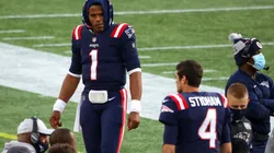 Cam Newton y Jarrett Stidham