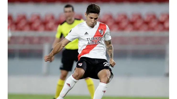 Nico González lo cargó a Montiel por penal con River: "Me vuelvo loco"