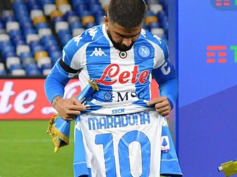 Impactante: así quedó el tatuaje que se hizo Insigne en homenaje a Maradona