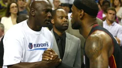 Michael Jordan y LeBron James