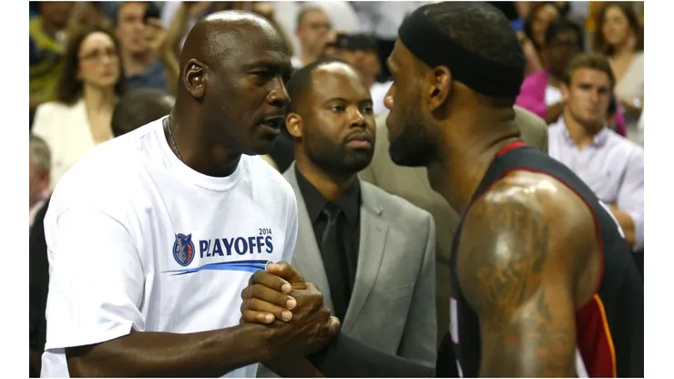 Michael Jordan y LeBron James