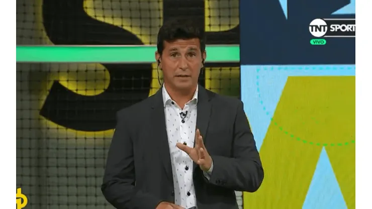 Foto de Hernán Castillo, periodista de TNT Sports.