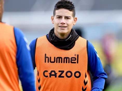 No aguantó nada: James se pierde el partido Everton vs. Chelsea