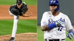 Daniel Bard y Salvador Pérez