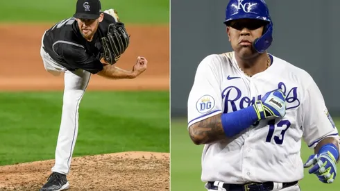 Daniel Bard y Salvador Pérez