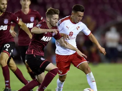 El calor fue más que Lanús e Independiente, que empataron 0 a 0 en La Fortaleza