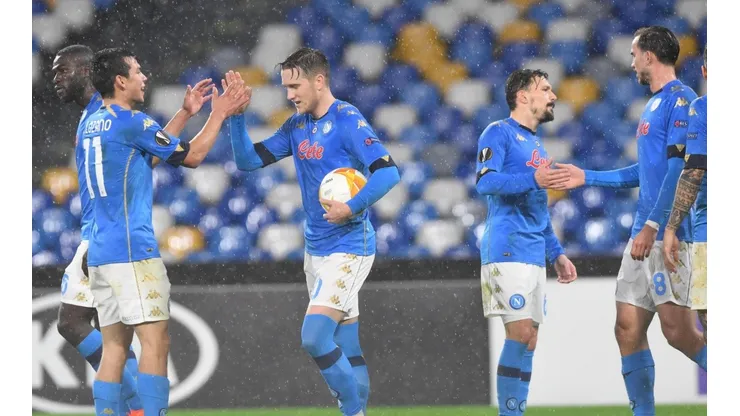 Real Sociedad se lo empató al Nápoli en la última del partido y clasificó a la próxima fase de la Europa League