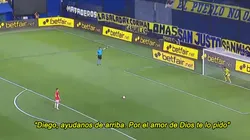 El relato viral de los penales en Boca-Inter: "Diego, ayudanos de arriba"