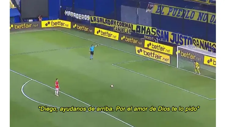 El relato viral de los penales en Boca-Inter: "Diego, ayudanos de arriba"