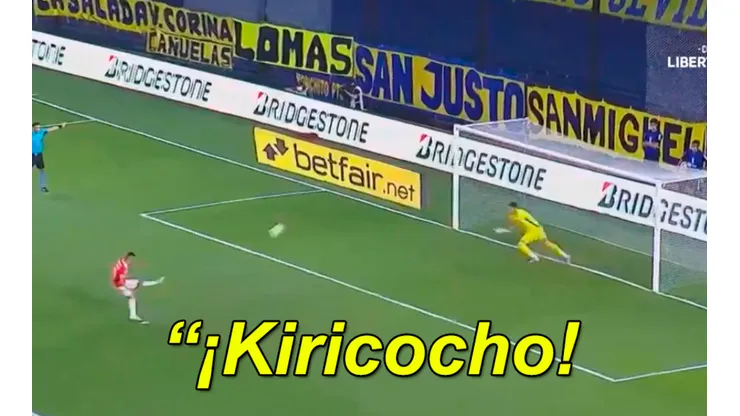 ¿Fue Jara? Alguien gritó "¡Kiricocho!" en el penal errado por Lindoso
