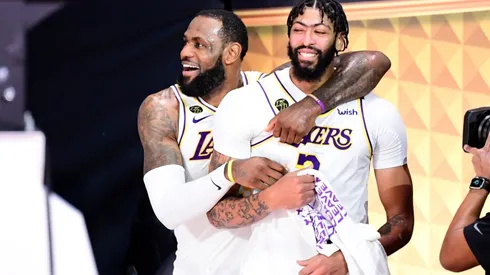 LeBron James y Anthony Davis (Foto: Getty)