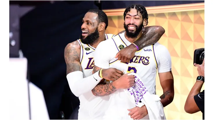 LeBron James y Anthony Davis (Foto: Getty)