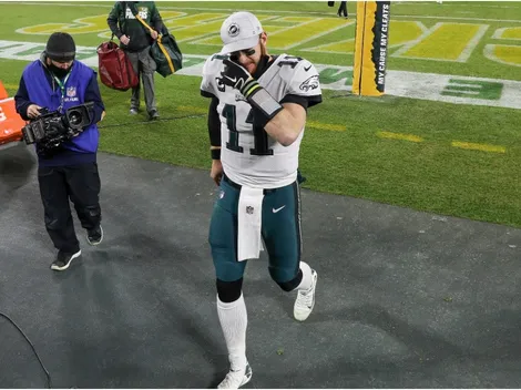 ¡Hermoso! Carson Wentz respondió a un "mini" fan luego de saber que no será titular