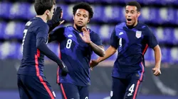 Gio Reyna, Weston McKennie y Tyler Adams