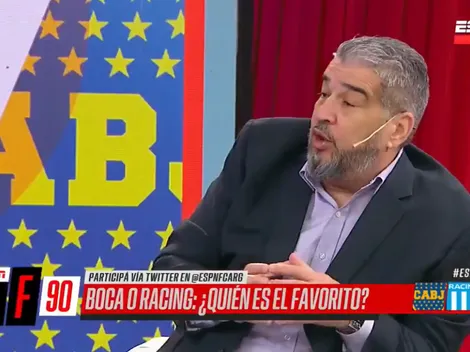 Para el Chavo Fucks, "Boca armó un equipo con dos que no corren"